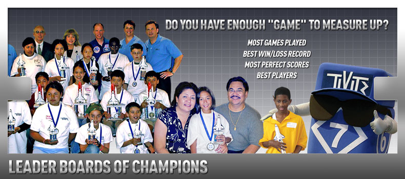 Check Your Rank at the Leader Boards of Champions